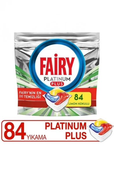 Fairy Platinum Plus Bulaşık Makinesi Tableti 84'lü