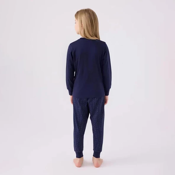 Arnetta AR3050G Kız Çocuk Garson Boy Kışlık Pijama Takım - 9