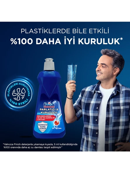 Finish Bulaşık Makinesi Parlatıcısı & Kurutucu 400 ML - 3