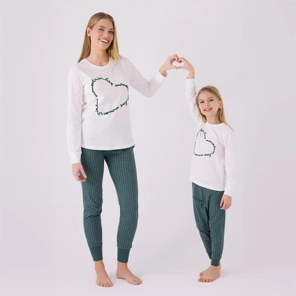 Arnetta AR3050G Kız Çocuk Garson Boy Kışlık Pijama Takım - 5