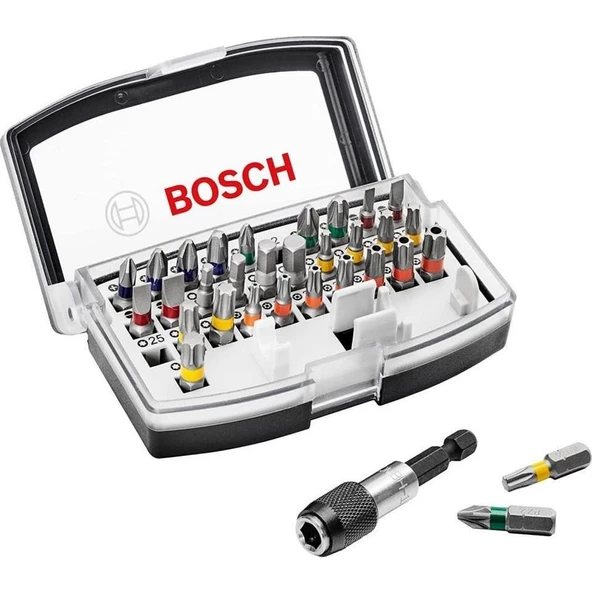 Bosch Profesyonel 32 Parça Ekstra Hard Vidalama Ucu Seti 2607017319