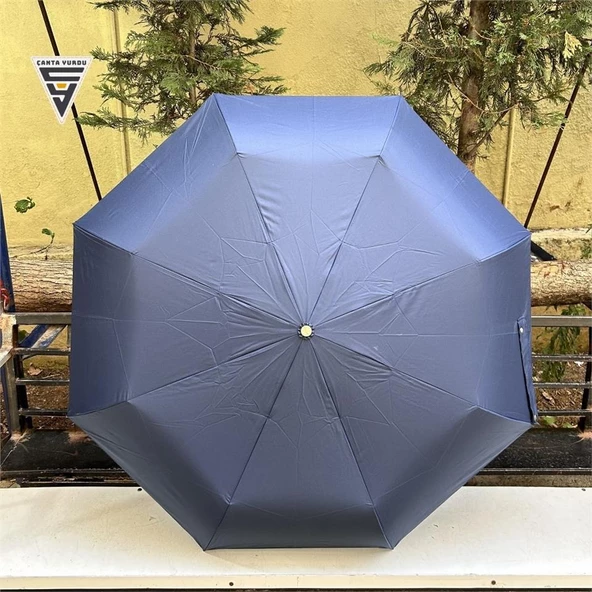 Marlux Özel Tasarım Tam Otomatik Şemsiye Lacivert - Resim 4