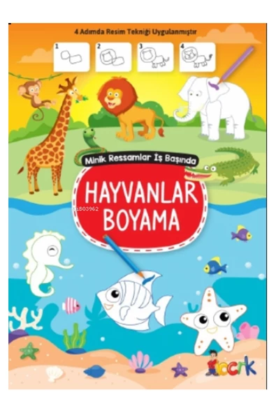 Minik Ressam İş Başında - Hayvanlar Boyama /Bıcırık