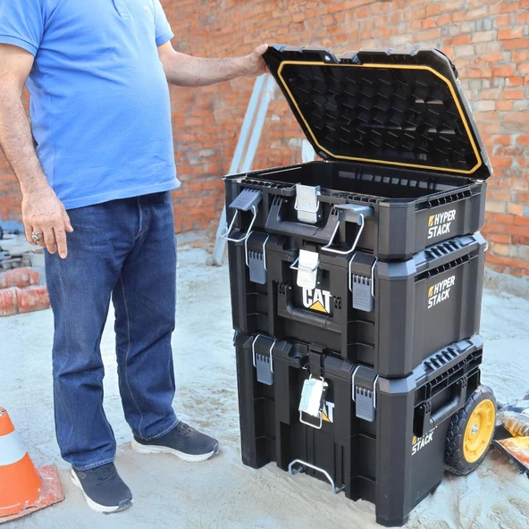 Cat Da41003 Hyper Stack 43 Litre Ağır Hizmet Tipi Kilitli Takım Çantası - 9