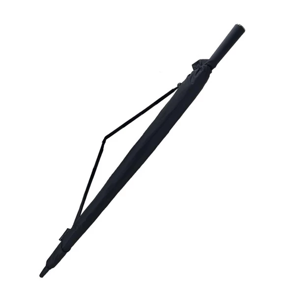 Marlux Çift Katmanlı 140 Cm Fiber Vale Şemsiye Siyah - 2