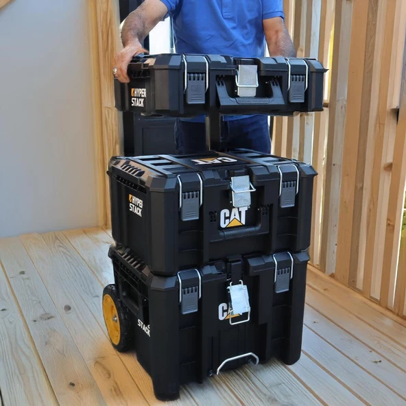 Cat Da41003 Hyper Stack 43 Litre Ağır Hizmet Tipi Kilitli Takım Çantası - 8