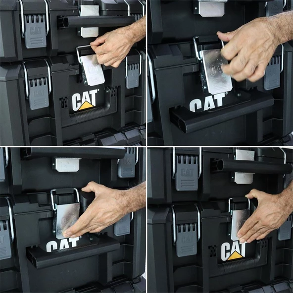 Cat Da41004 Hyper Stack 60 Litre Ağır Hizmet Tipi Tekerlekli Kilitli Takım Çantası - 9