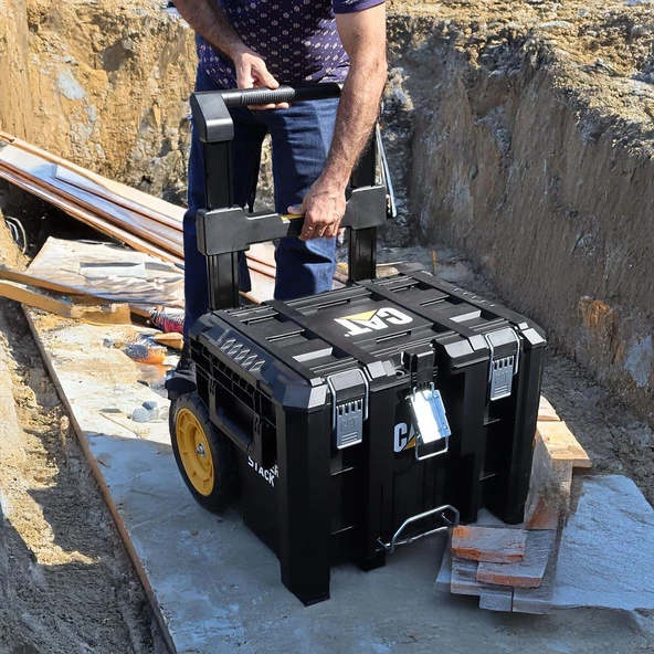 Cat Da41004 Hyper Stack 60 Litre Ağır Hizmet Tipi Tekerlekli Kilitli Takım Çantası - 4