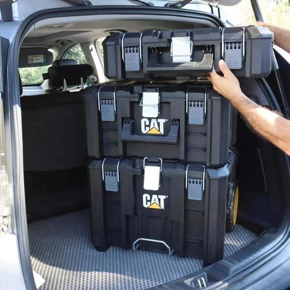 Cat Da41003 Hyper Stack 43 Litre Ağır Hizmet Tipi Kilitli Takım Çantası - 7