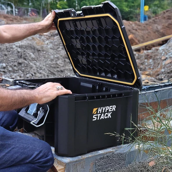 Cat Da41003 Hyper Stack 43 Litre Ağır Hizmet Tipi Kilitli Takım Çantası - 5
