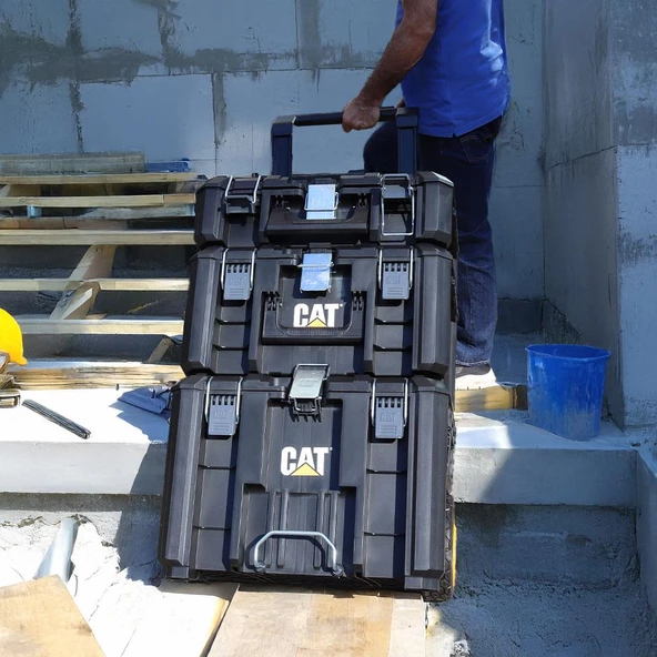 Cat Da41003 Hyper Stack 43 Litre Ağır Hizmet Tipi Kilitli Takım Çantası - 10