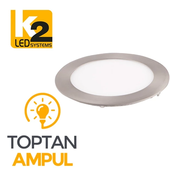 K2 Kdl403S 22Watt S/A Saten Kasa Slim Led Panel