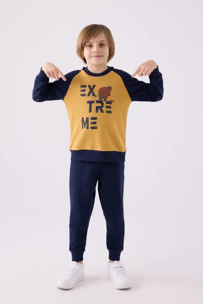Rolypoly 3451 Erkek Çocuk Pijama Takımı