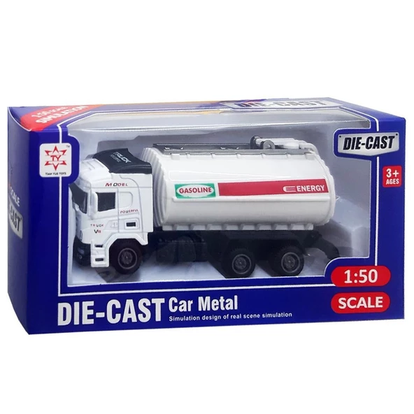 Metal Çekbırak Çöp Kargo Tanker Kamyon - 3