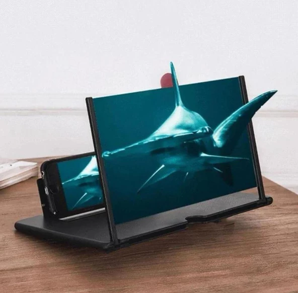 Teknotarz Mercekli Telefon Standı Video 3D Video Keyfi - 3