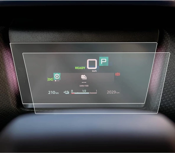 Citroen C4x 10 Inç Multimedya Ve Dijital Hayalet Gösterge Uyumlu Nano Ekran Koruyucu 2021-2024 - 2