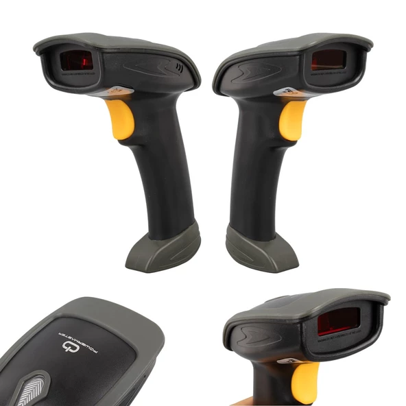 1d Lazer Kablosuz Barkod Okuyucu + Mini Usb Dongle - Resim 2