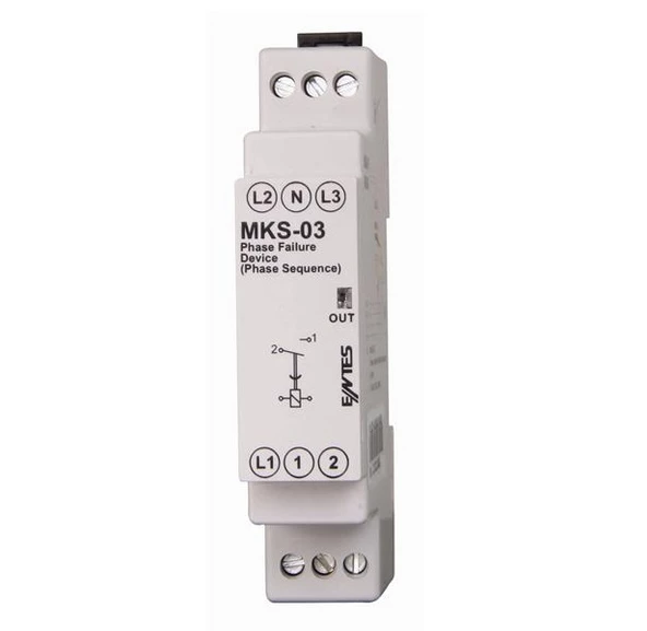 Entes MKS-03 Faz Sıralı Motor (Faz) Koruma Rölesi - 2