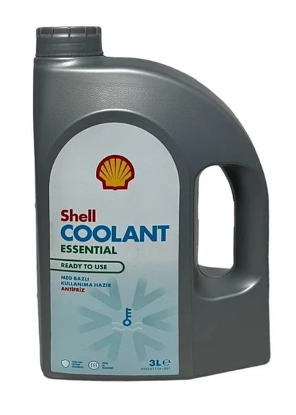 SHELL COOLANT ESSENTİAL M RTU HAZIR MAVİ ANTİFİRİZ - 3 LİTRE