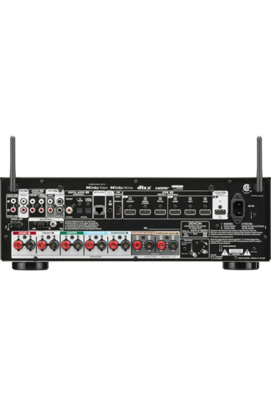 Denon AVR-X1800H 7.2 Ch. 8K AV Receiver Siyah - 2