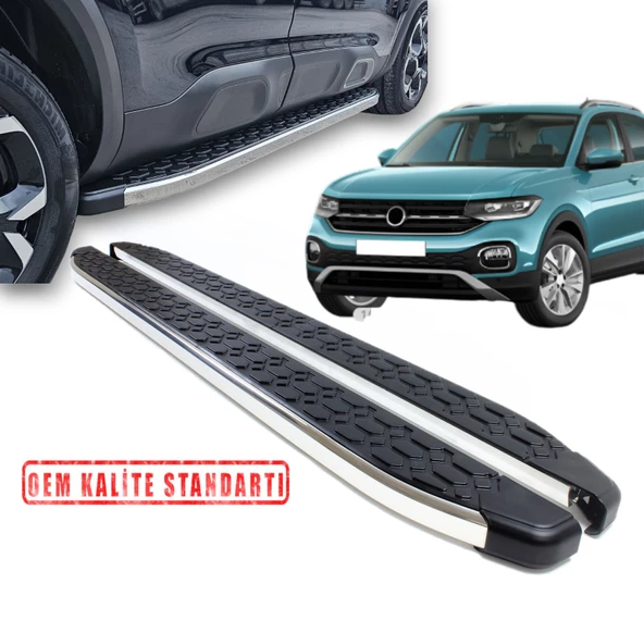 T-CROSS 2019 2020 2021 2022 2023 2024 2025 ARACA ÖZEL YAN BASAMAK ürün görseli 1