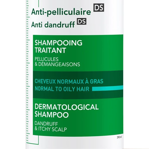 Vichy Dercos Normal Yağlı Saçlar için Kepek Karşıtı Şampuan 390ml - 2