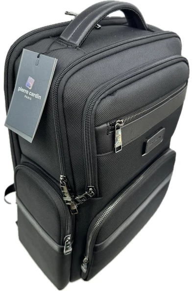Pierre Cardin Erkek Sırt Çantas Siyah Pc00302-S - Resim 3