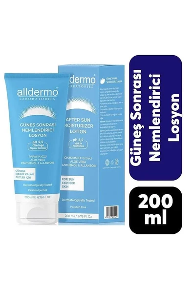 ALLDERMO LABORATORIES/AFTER SUN MOISTURIZER LOTION/200 ML