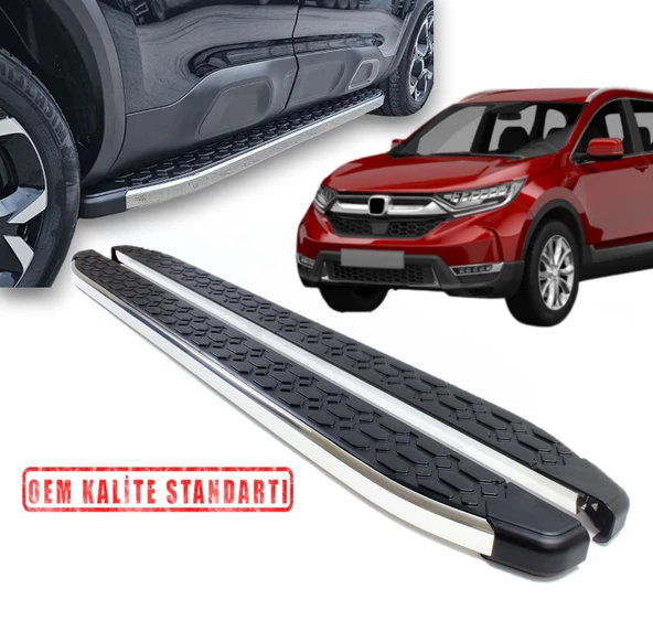 CR-V 2017 2018 2019 2020 2021 2022 2023 2024 ARACA ÖZEL BLACKLİNE YAN BASAMAK ürün görseli 1