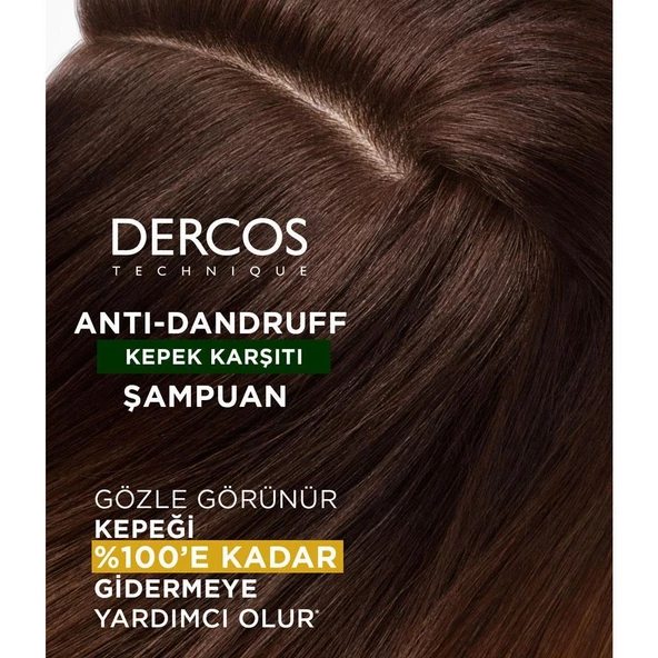Vichy Dercos Anti-Dandruff DS Kepek Karşıtı Kuru Saçlar için Şampuan 390ml - Resim 5