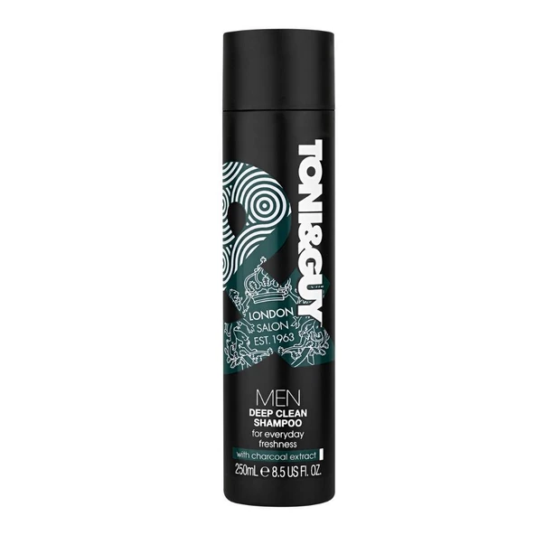 Toni & Guy Men Deep Clean Shampoo Yoğun Arındırıcı Şampuan 250Ml - Resim 2