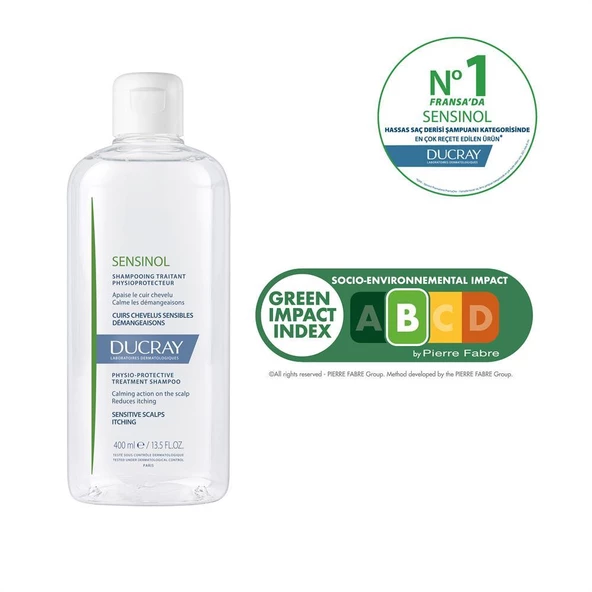 Ducray Sensinol Şampuan 400 ml - 6