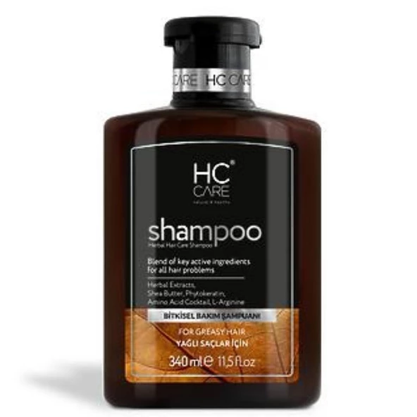 HC Care Yağlı Saçlar için Şampuan 340ml