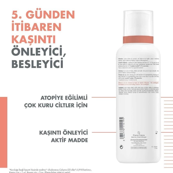 Avene Xera Calm AD Cream Nemlendici Vücut Kremi 400ml - 4