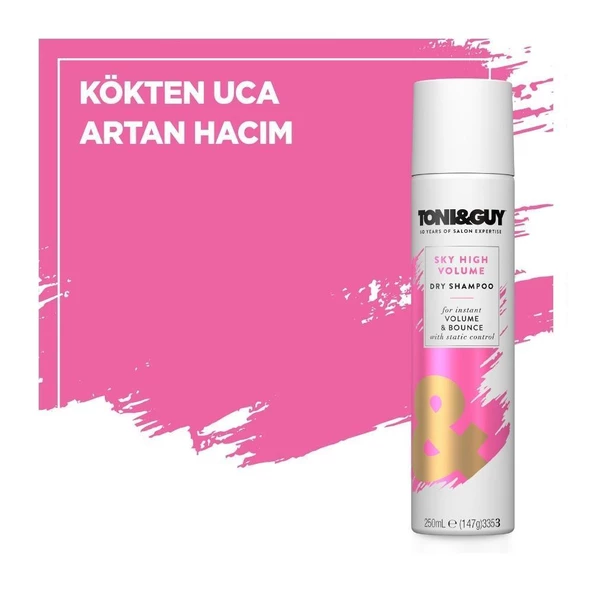 Toni & Guy Yüksek Hacimli Kuru Şampuan 250ml - Resim 3