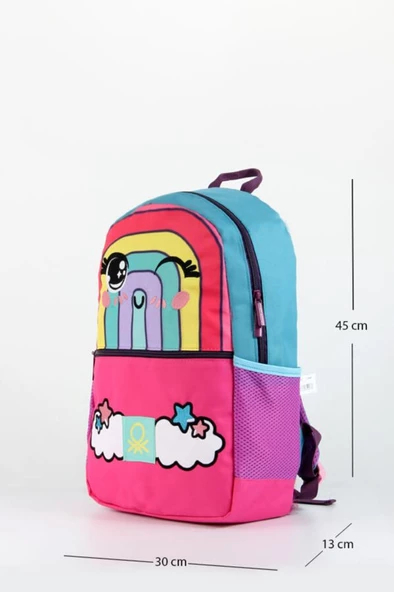 Benetton Okul Sırt Çantası 75997 - 4