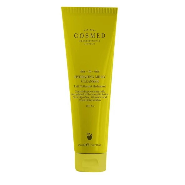 Cosmed Hydrating Milky Cleanser- Yüz Temizleme Sütü 150ml