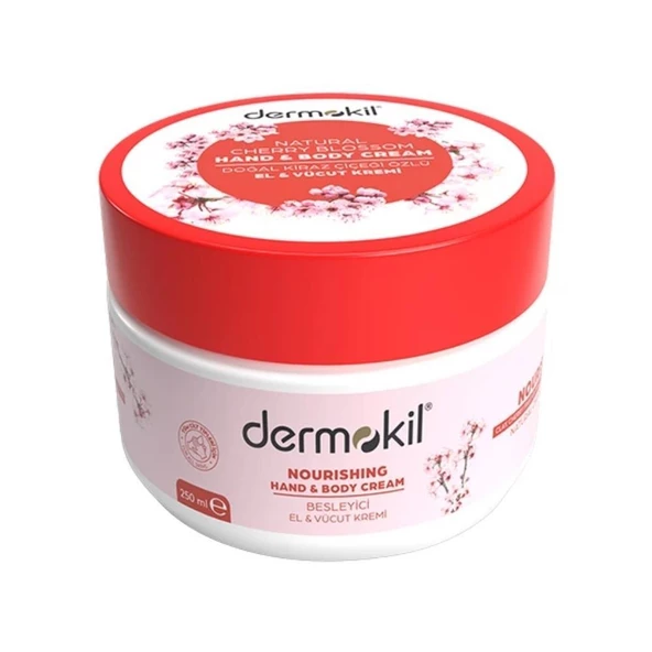 Dermokil Kiraz Çiçeği El ve Vücut Kremi 250ml