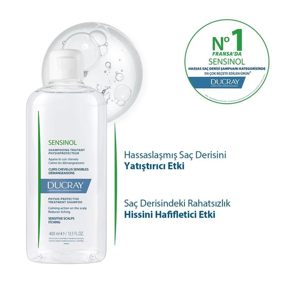 Ducray Sensinol Şampuan 400 ml - 2