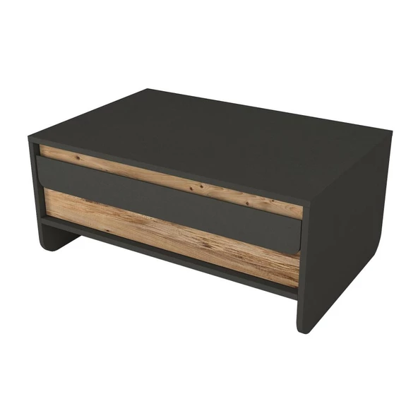 Dekorister Maggie Orta Sehpa Antrasit - Atlantikçam - Resim 5