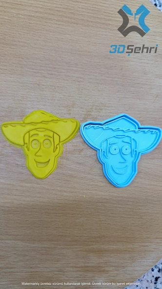 Oyuncak Hikayesi Kurabiye Kalıbı ve Şeker Hamuru Kalıbı Seti 5 Adet - 9 CM - 5