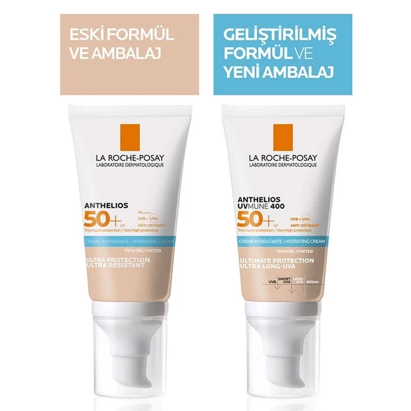La Roche Posay Anthelios UVMune SPF50+ Nemlendirici Güneş Kremi 50 ml - Renkli - 5