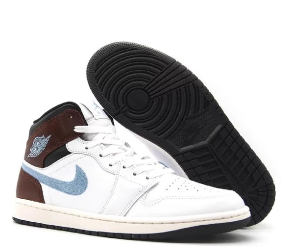 NIKE Air Jordan 1 Mid SE Erkek Spor Ayakkabı Beyaz FQ7831142 I-122