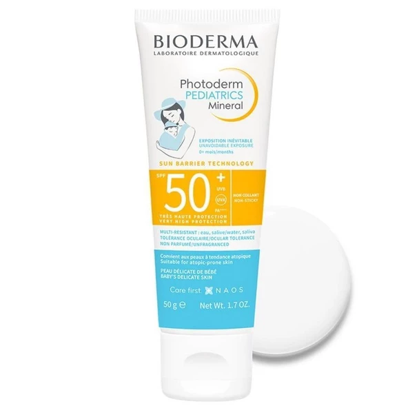 Bioderma Photoderm Pediatrics Mineral Çocuk Güneş Kremi SPF50+ 50gr