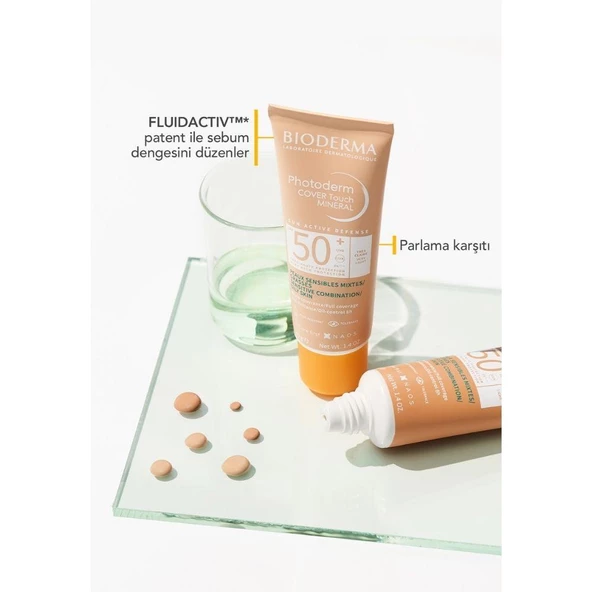 Bioderma Photoderm Cover Touch SPF50+ Güneş Kremi Very Light 40ml - 3