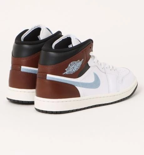 NIKE Air Jordan 1 Mid SE Erkek Spor Ayakkabı Beyaz FQ7831142 I-122 - 3