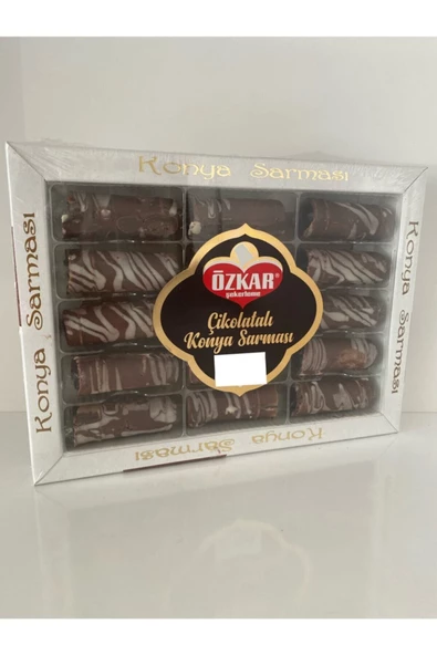 Özkar Çikolatalı Konya Sarması 175 gr (çikolata Kaplamalı Krema Dolgulu Gofret)