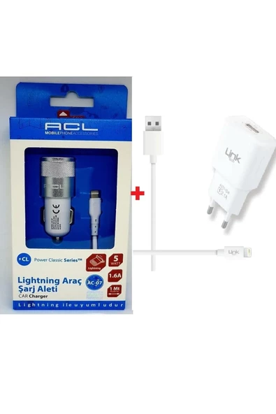 Iphone Uyumlu Araç Ve T442 Strong Iphone Lightning Usb 2.1a Şarj Aleti