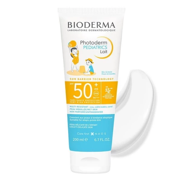 Bioderma Photoderm Pediatrics Çocuklar için Güneş Kremi SPF50+ 200ml