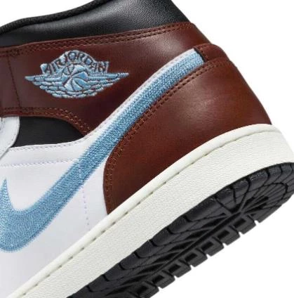 NIKE Air Jordan 1 Mid SE Erkek Spor Ayakkabı Beyaz FQ7831142 I-122 - 4